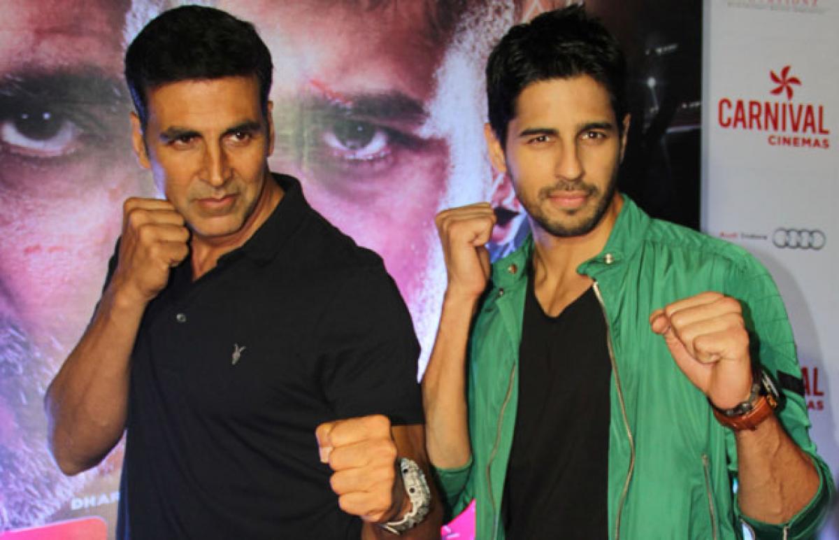 Akshay Kumar and Siddharth Malhotra